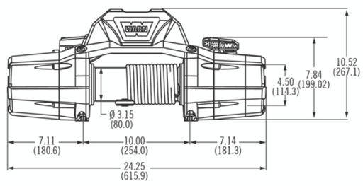 WARN 89120 Zeon 12 Truck Winch