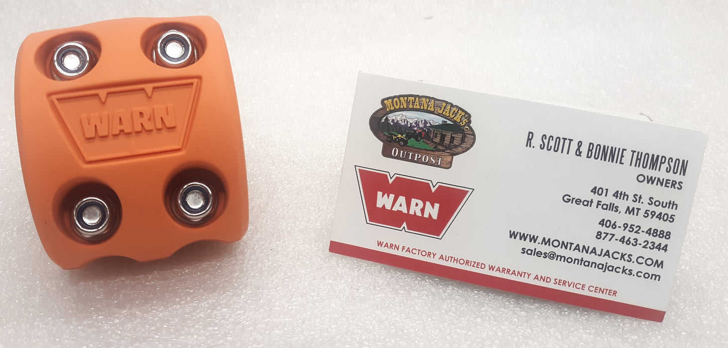 WARN 108790 Winch Hook Bump Stop, ORANGE