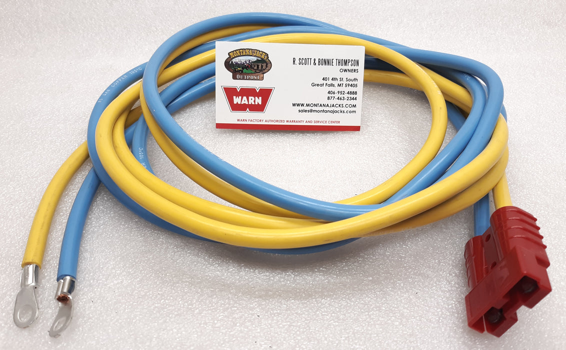 WARN 72888 Multi-Mount Power Cable 96", 6 gauge with 50 amp Quick Connect