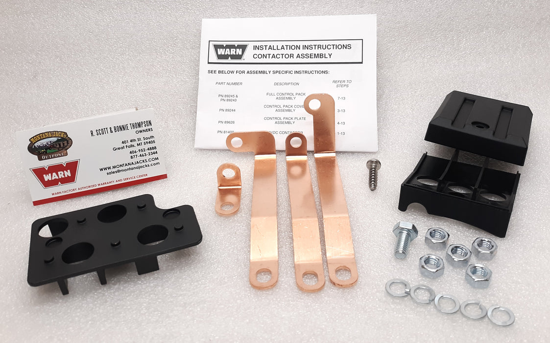 WARN 89627 Buss Bar Service Kit for ZEON Series Winches