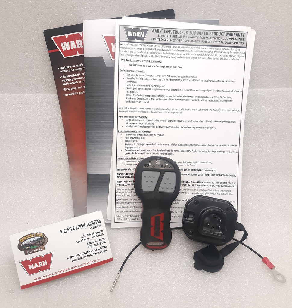 WARN 90287 Wireless Winch Control System, FREE SHIPPING — Montana 