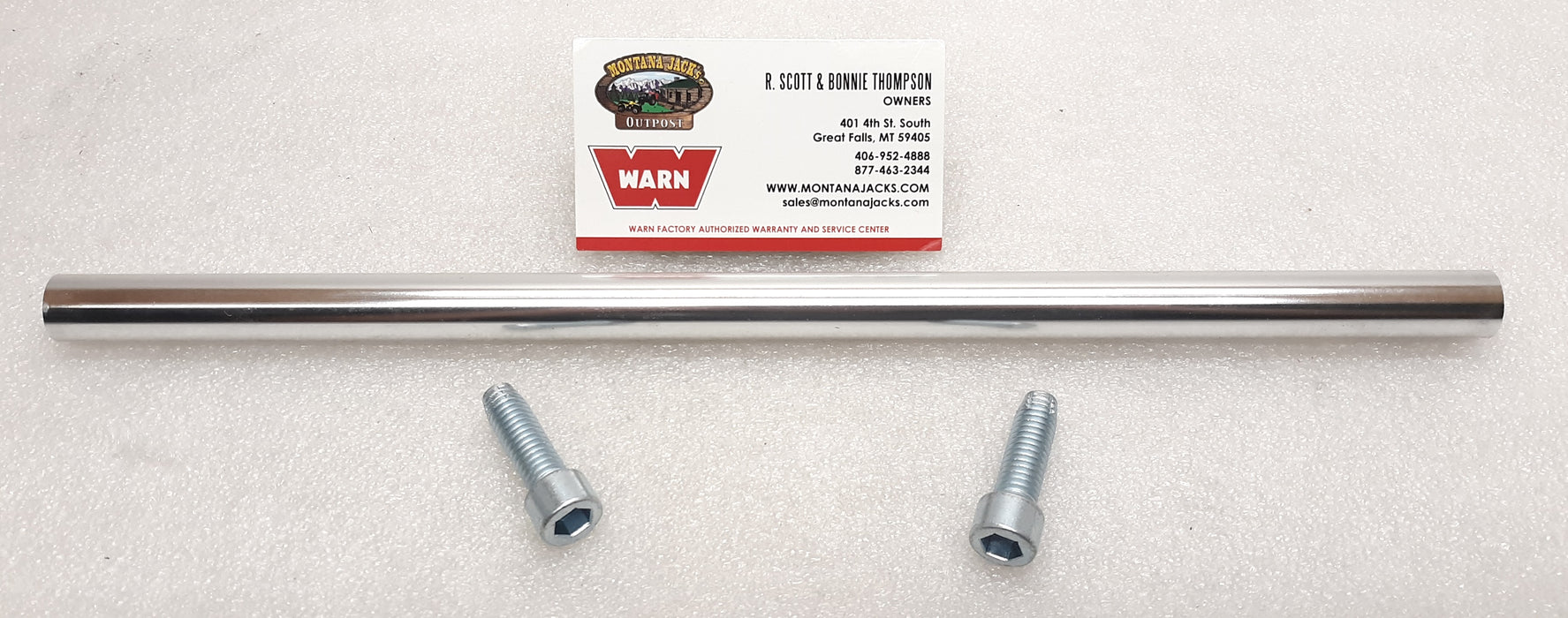 WARN 98386 (31288) Winch Tie Rod Kit, for 12.5" Drum, .625" x 13.08"