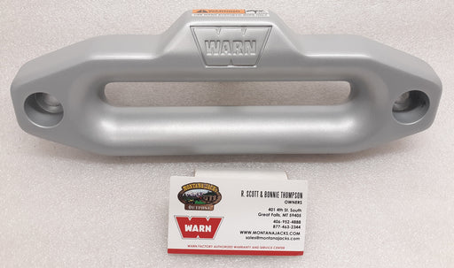 WARN 87914 MATTE Hawse Fairlead, MATTE Aluminum for Synthetic Truck/SUV/Jeep Winch