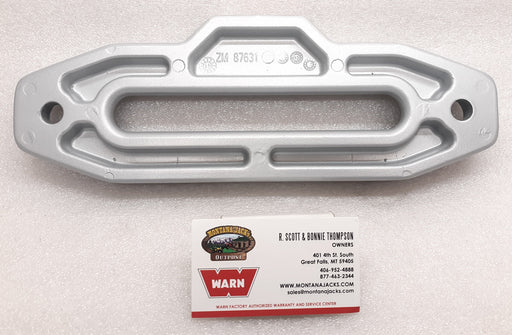 WARN 87914 MATTE Hawse Fairlead, MATTE Aluminum for Synthetic Truck/SUV/Jeep Winch