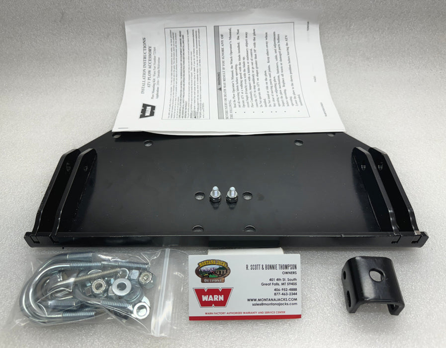 SCRATCH/DENT WARN 72364 ATV Plow Mount for Yamaha