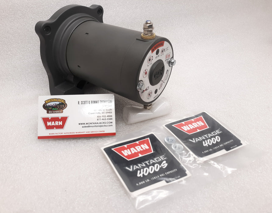 SCRATCH/DENT WARN 89580 Winch Motor for Vantage 4000 ATV/UTV Winch