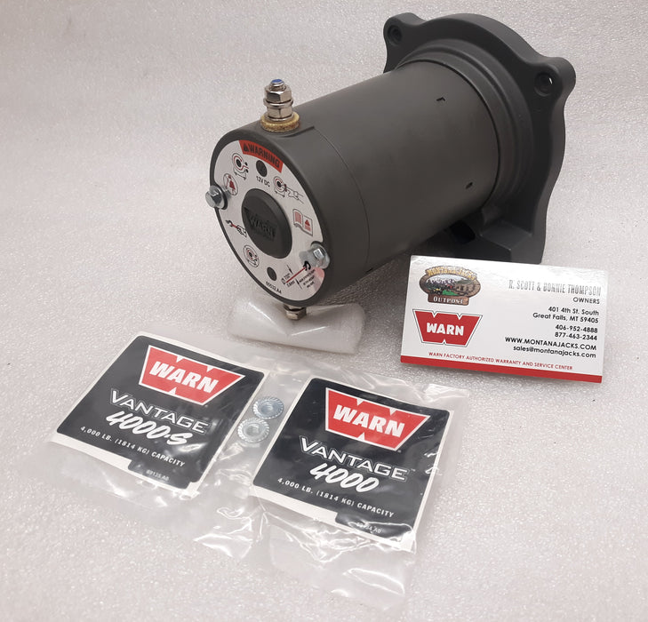 SCRATCH/DENT WARN 89580 Winch Motor for Vantage 4000 ATV/UTV Winch