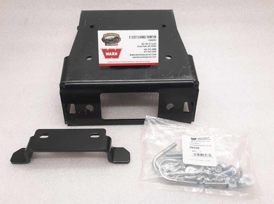 SCRATCH/DENT Warn 96939 ATV Winch Mounting Kit for 2011-17 Arctic Cat, See fitment in listing