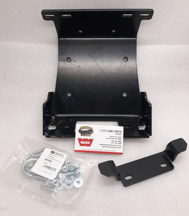 SCRATCH/DENT Warn 96939 ATV Winch Mounting Kit for 2011-17 Arctic Cat, See fitment in listing