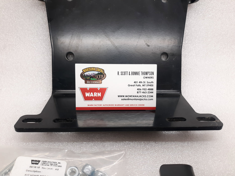 SCRATCH/DENT Warn 96939 ATV Winch Mounting Kit for 2011-17 Arctic Cat, See fitment in listing