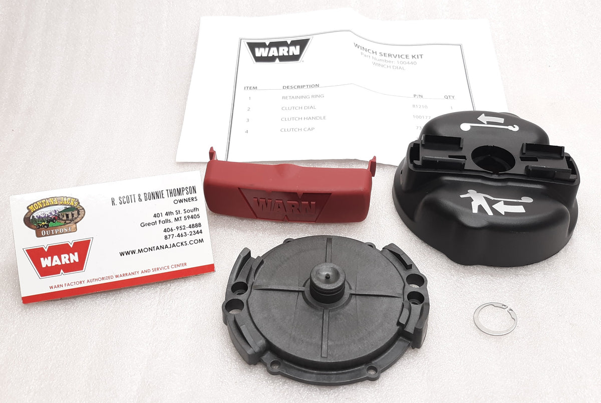 WARN 100440 Clutch Dial Service Kit for ProVantage 2500, 3500, 4500