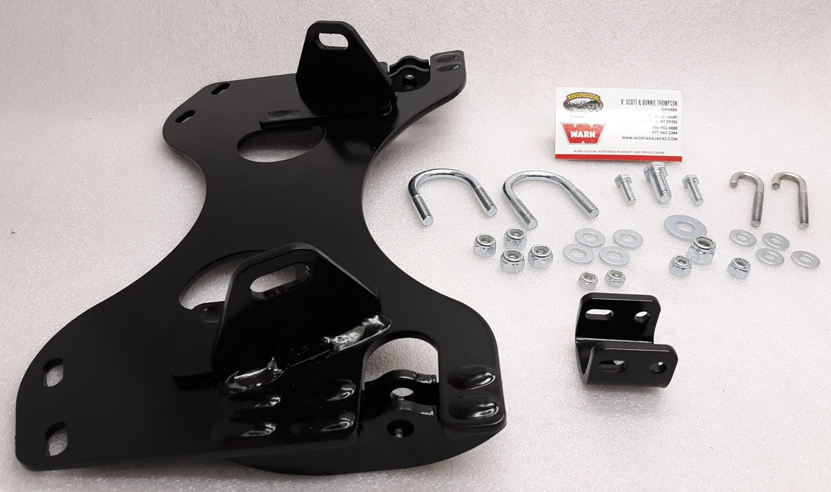 WARN 63840 ATV Center Plow Mount for Suzuki, 02-06 Eiger 400, 08-18 King Quad 400