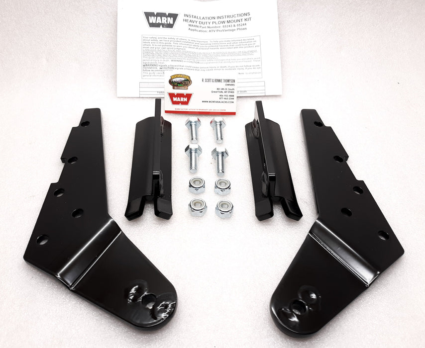 WARN 85244 ProVantage ATV Heavy Duty Offset Mount Plow Mounting Upgrade Kit