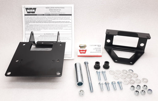 Warn 87987 UTV Winch Mount, 2011-14 POLARIS RZR 900 4x4 (XP) (EPS) (LE) (S) (4)